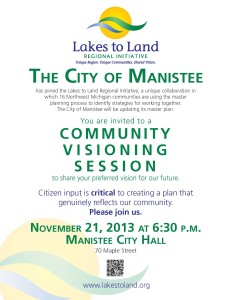 Poster - Manistee City